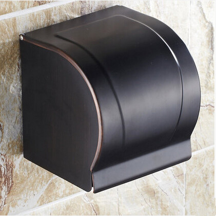 Brass Black Bronze Antique Bathroom Accessory Toilet Paper Box Paper Holder TAB10P
