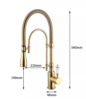 Brass Pressurize Mixer Water Multi-function Kitchen Sink Tap T0810G