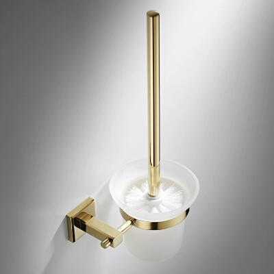 Antique Brass Ti-PVD Wall-mounted Toilet Brush Holder TGB2006